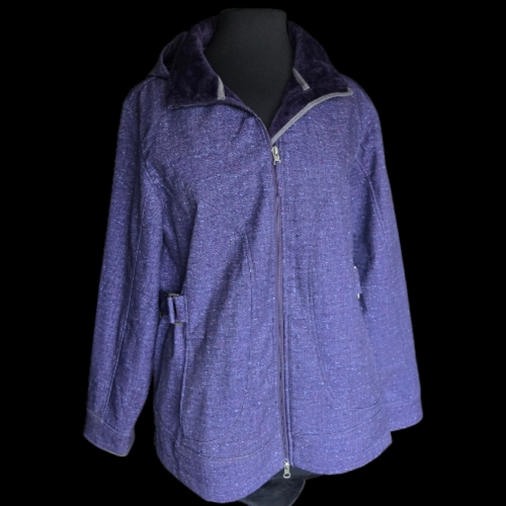 Free Country Women's Deep Purple Utility Jacket